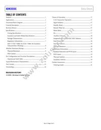 ADM3056EBRIZ-RL Datasheet Page 2