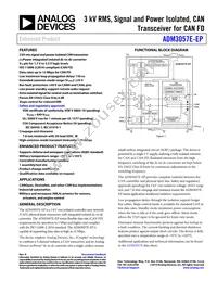 ADM3057ETRWZ-EP-RL Datasheet Cover