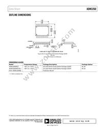 ADM3260ARSZ Datasheet Page 19