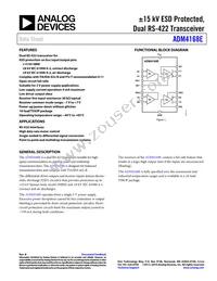 ADM4168EBRUZ-RL7 Datasheet Cover