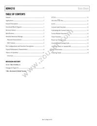 ADM4210-2AUJZ-RL7 Datasheet Page 2