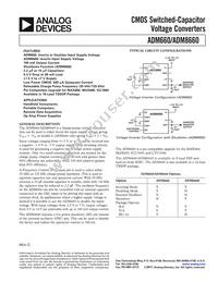 ADM660ARUZ-REEL7 Datasheet Cover