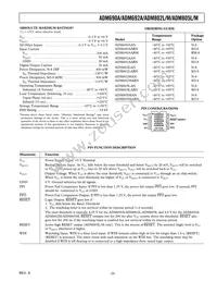 ADM692AARN-REEL Datasheet Page 3
