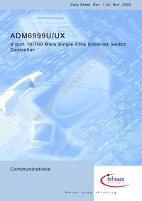 ADM6999UX-A2-T-1 Datasheet Cover