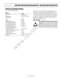 ADM708SAR-REEL Datasheet Page 5