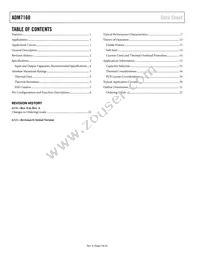 ADM7160ACPZN3.3-R2 Datasheet Page 2