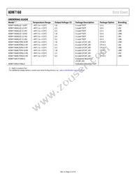 ADM7160ACPZN3.3-R2 Datasheet Page 22