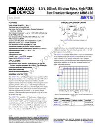 ADM7170ACPZ-4.2-R7 Datasheet Cover