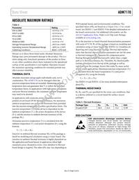 ADM7170ACPZ-4.2-R7 Datasheet Page 5