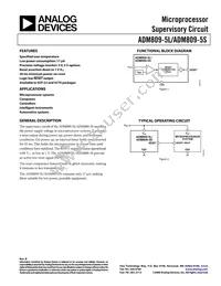 ADM809-5SAKS-REEL7 Datasheet Cover