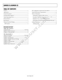 ADM809-5SAKS-REEL7 Datasheet Page 2