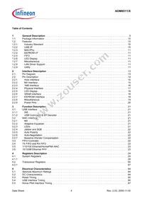 ADM8511X-CC-T-1 Datasheet Page 4