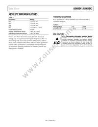 ADM8642T100ACBZ-R7 Datasheet Page 5