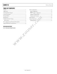 ADM8710L2ARJZ-RL7 Datasheet Page 2