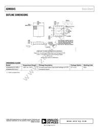 ADM8845ACPZ-REEL Datasheet Page 18