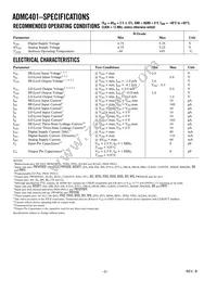 ADMC401BSTZ Datasheet Page 2