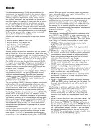 ADMC401BSTZ Datasheet Page 16