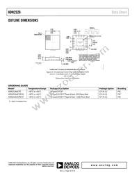 ADN2526ACPZ-R7 Datasheet Page 16