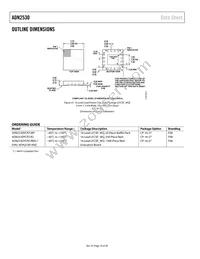 ADN2530YCPZ-WP Datasheet Page 18