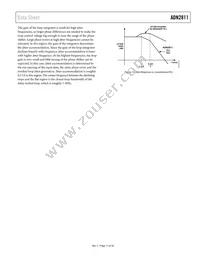 ADN2811ACPZ-CML Datasheet Page 11