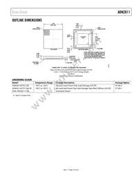 ADN2811ACPZ-CML Datasheet Page 19