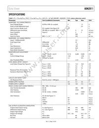 ADN2811ACPZ-CML-RL Datasheet Page 4