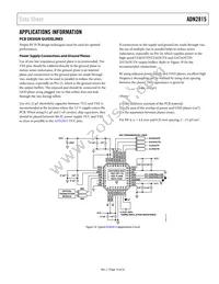 ADN2815ACPZ-RL7 Datasheet Page 19