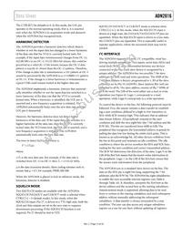 ADN2816ACPZ-RL7 Datasheet Page 15