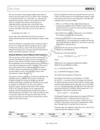 ADN2816ACPZ-RL7 Datasheet Page 17