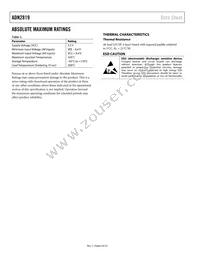 ADN2819ACPZ-CML-RL Datasheet Page 6