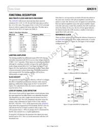 ADN2819ACPZ-CML-RL Datasheet Page 15