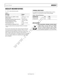 ADN2847ACPZ-32-RL7 Datasheet Page 5