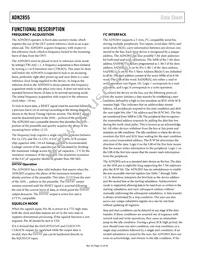 ADN2855XCPZ Datasheet Page 12