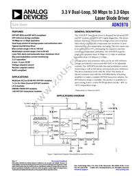 ADN2870ACPZ-RL7 Datasheet Cover