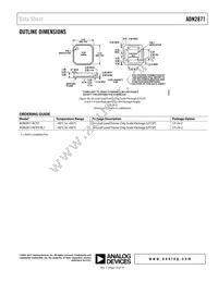 ADN2871ACPZ-RL7 Datasheet Page 19