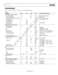 ADN2890ACPZ-RL7 Datasheet Page 3