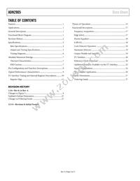 ADN2905ACPZ-RL7 Datasheet Page 2