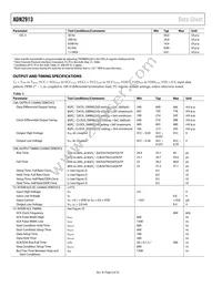 ADN2913ACPZ-RL7 Datasheet Page 6