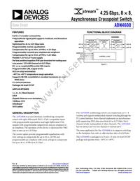 ADN4600ACPZ-R7 Datasheet Cover