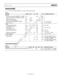 ADN4670BSTZ-REEL7 Datasheet Page 3