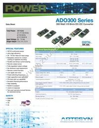 ADO300-48S3V3B-6LI Datasheet Cover