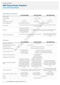 ADP-90MD HDM Datasheet Page 2