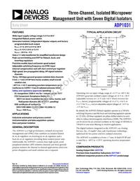 ADP1031ACPZ-3-R7 Datasheet Cover