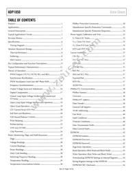 ADP1050ACPZ-RL Datasheet Page 2