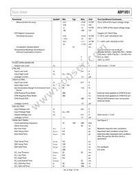 ADP1051ACPZ-RL Datasheet Page 7