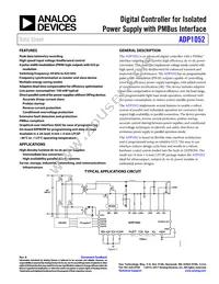 ADP1052ACPZ-R7 Datasheet Cover