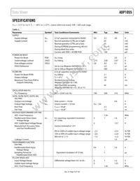ADP1055ACPZ-RL Datasheet Page 5
