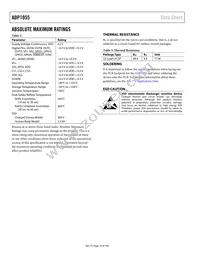 ADP1055ACPZ-RL Datasheet Page 10