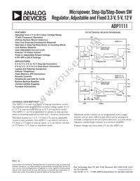 ADP1111ARZ-REEL Cover