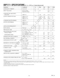 ADP1111ARZ-REEL Datasheet Page 2